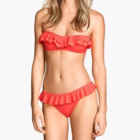 H&M Other - H&M NWT Ruffled Bikini Bottoms Sexy 12